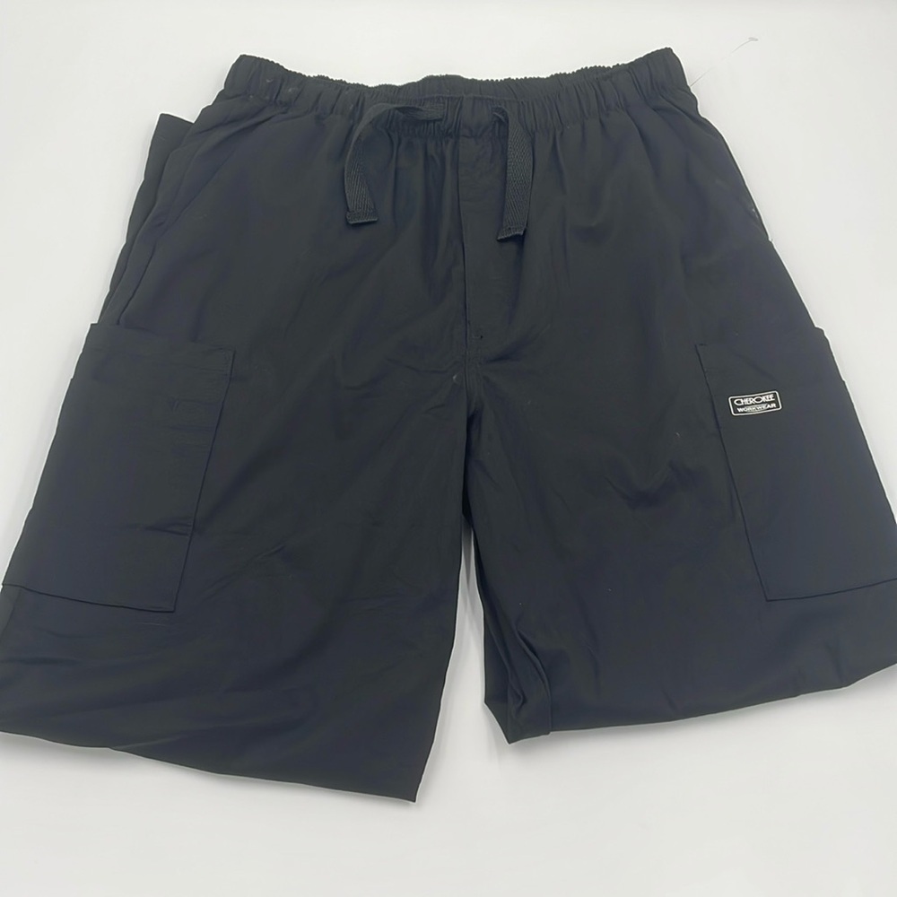 Cherokee Workwear Black Mens Scrub Pants Excellent Used Condition Multiple Sizes